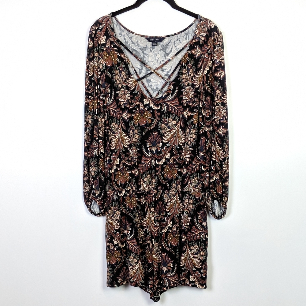 AEO Soft & Sexy Romper Strappy Front Size S